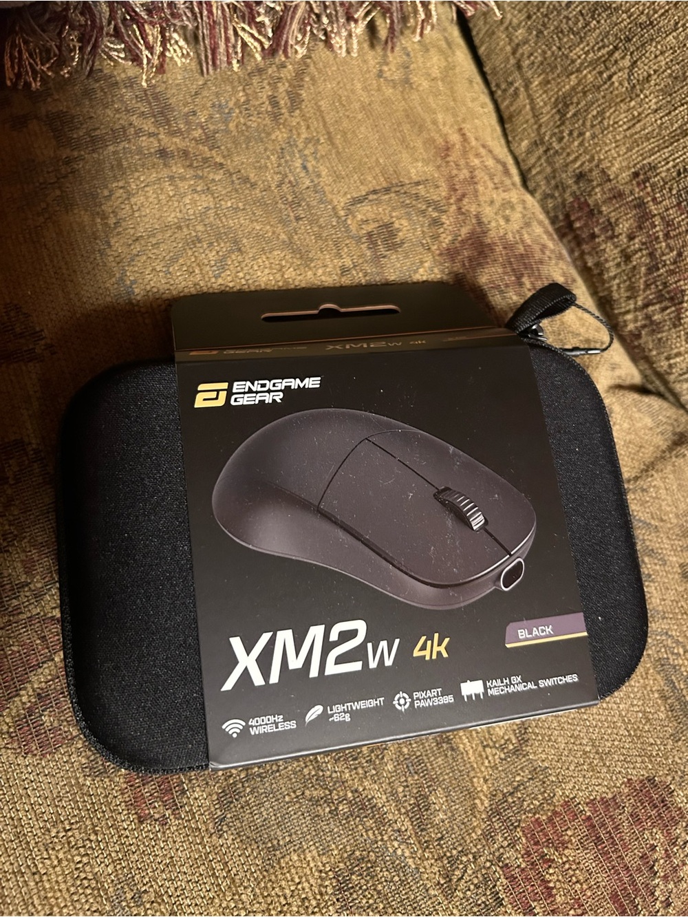 NIB XM2w 4k Wireless Gaming Mouse retail $130
